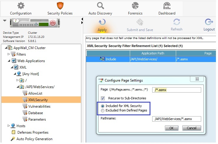 appwall web application firewall xml soap web service protection